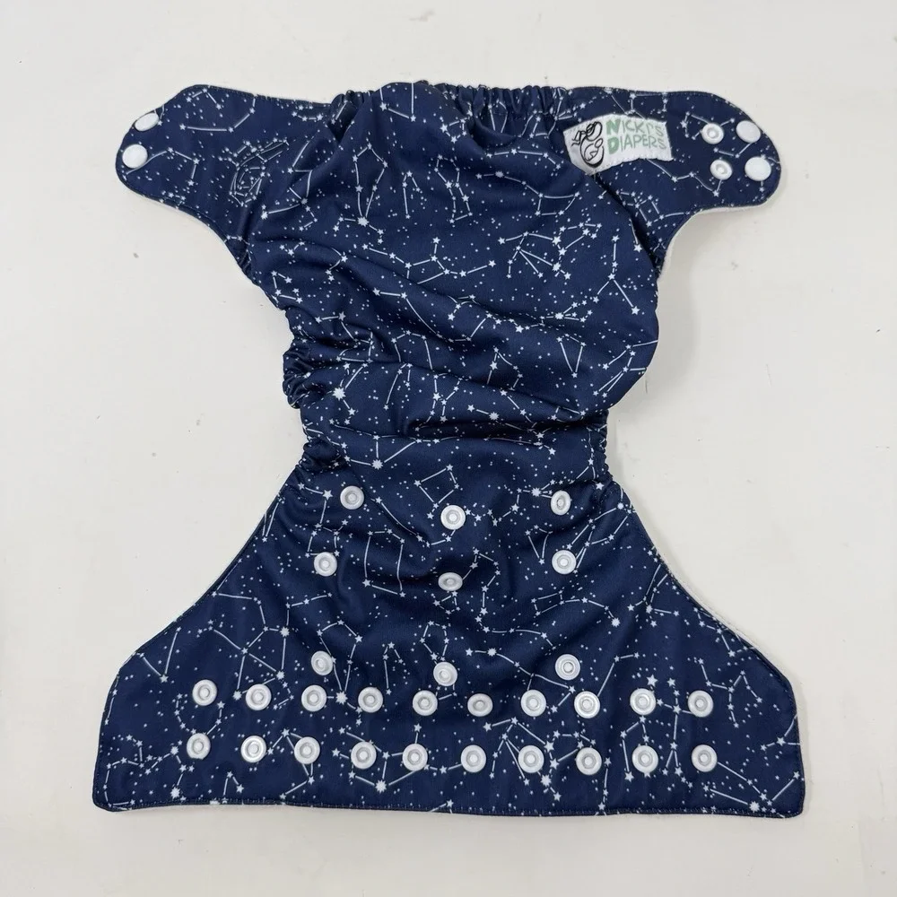 Nicki's Diapers Cloth Diapers One Size Adjustable Washable Pocket Diaper